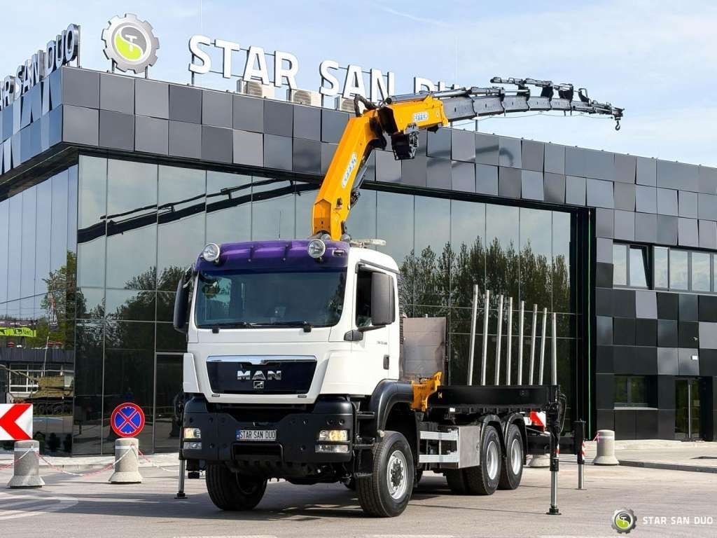 MAN TGS 33.400 6x6 BL EFFER 315/8S HDS Crane 2019 - Camion con gru: foto 5 MAN TGS 33.400 6x6 BL EFFER 315/8S HDS Crane 2019 - Camion con gru: foto 5