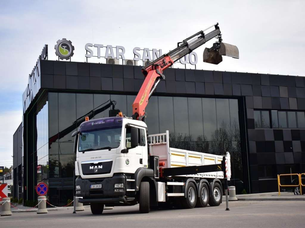 MAN TGS 35.400 8X4 PALFINGER PK 33002 CRANE KIPPER - Autocarro ribaltabile: foto 5 MAN TGS 35.400 8X4 PALFINGER PK 33002 CRANE KIPPER - Autocarro ribaltabile: foto 5