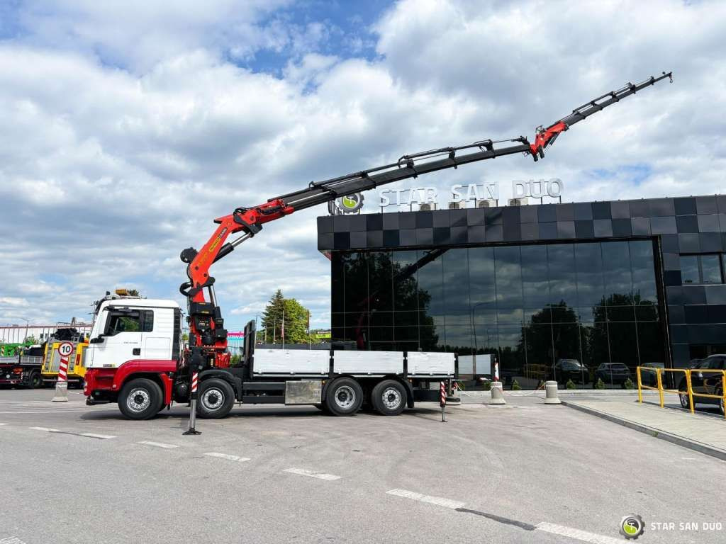 MAN TGS 35.480 8x4 PALFINGER PK 60002 Fly Jib Winch - Camion con gru: foto 2 MAN TGS 35.480 8x4 PALFINGER PK 60002 Fly Jib Winch - Camion con gru: foto 2