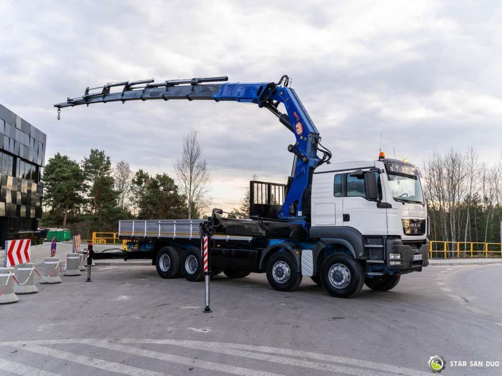MAN TGS 41.480 8x8 PM 85SP HDS Crane - Camion con gru: foto 2 MAN TGS 41.480 8x8 PM 85SP HDS Crane - Camion con gru: foto 2