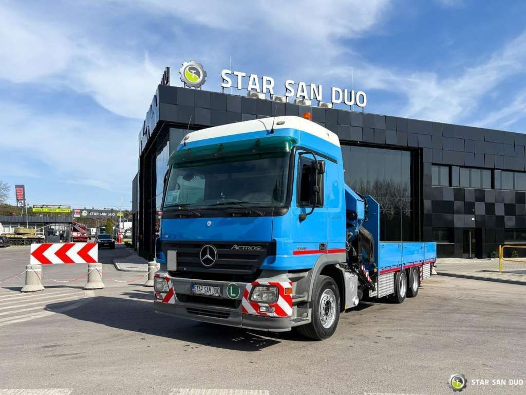 Mercedes-Benz ACTROS 2646L 6x4 PALFINGER 36002 Euro 5 Winch - Camion con gru: foto 5 Mercedes-Benz ACTROS 2646L 6x4 PALFINGER 36002 Euro 5 Winch - Camion con gru: foto 5