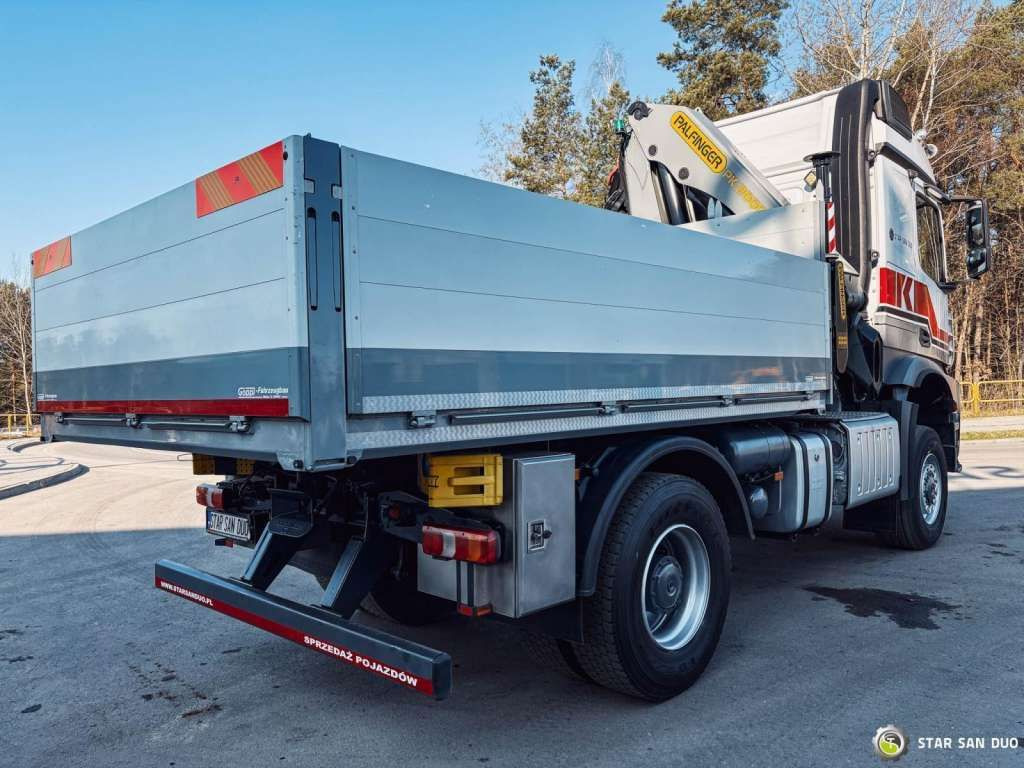 Camion con gru Mercedes-Benz  AROCS 1851 PALFINGER PK 20002 Crane Kran: foto 7