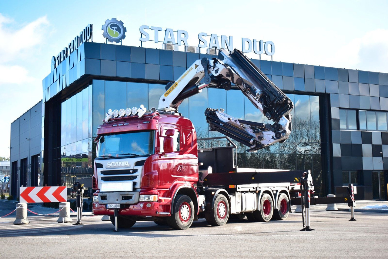 Scania G 480 8x4 PALFINGER PK 78002 SH CRANE KRAN - Camion con gru: foto 1 Scania G 480 8x4 PALFINGER PK 78002 SH CRANE KRAN - Camion con gru: foto 1