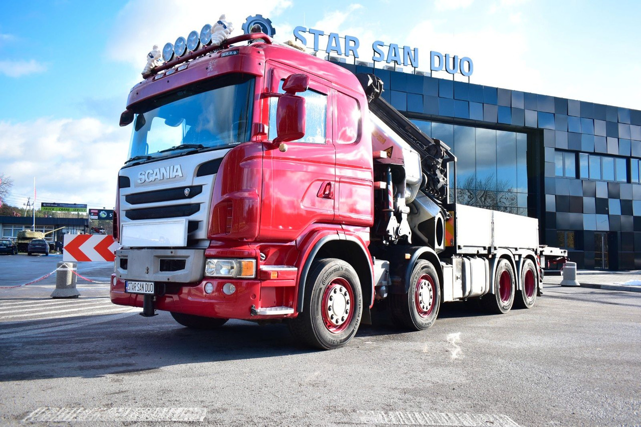 Scania G 480 8x4 PALFINGER PK 78002 SH CRANE KRAN - Camion con gru: foto 4 Scania G 480 8x4 PALFINGER PK 78002 SH CRANE KRAN - Camion con gru: foto 4