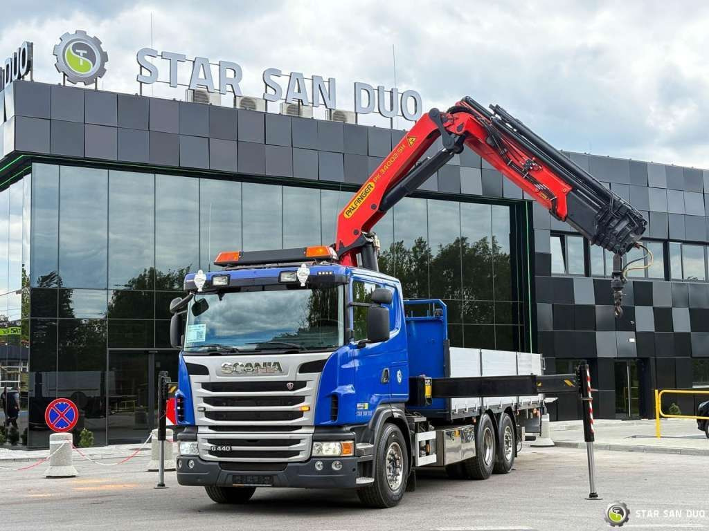 Scania G440 6x2 PALFINGER PK 34002SH Crane Kran - Camion con gru: foto 2 Scania G440 6x2 PALFINGER PK 34002SH Crane Kran - Camion con gru: foto 2