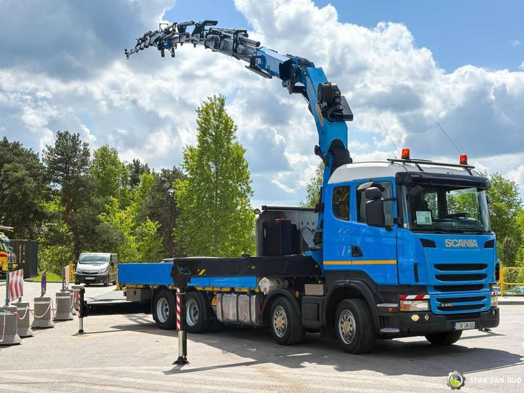 Scania R440 8x4 Palfinger PK50002 FLY JIB Crane Winch - Camion con gru: foto 2 Scania R440 8x4 Palfinger PK50002 FLY JIB Crane Winch - Camion con gru: foto 2