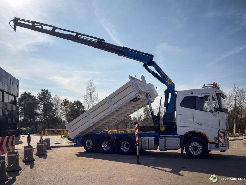 Volvo FH 16.550 8x4 Palfinger PK 34002-SH Crane Kippe - Autocarro ribaltabile: foto 2 Volvo FH 16.550 8x4 Palfinger PK 34002-SH Crane Kippe - Autocarro ribaltabile: foto 2