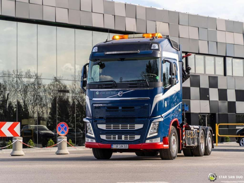 Volvo FH 500 6x2 HMF 3220-K5 HDS Crane Euro 6 - Camion con gru, Trattore stradale: foto 5 Volvo FH 500 6x2 HMF 3220-K5 HDS Crane Euro 6 - Camion con gru, Trattore stradale: foto 5