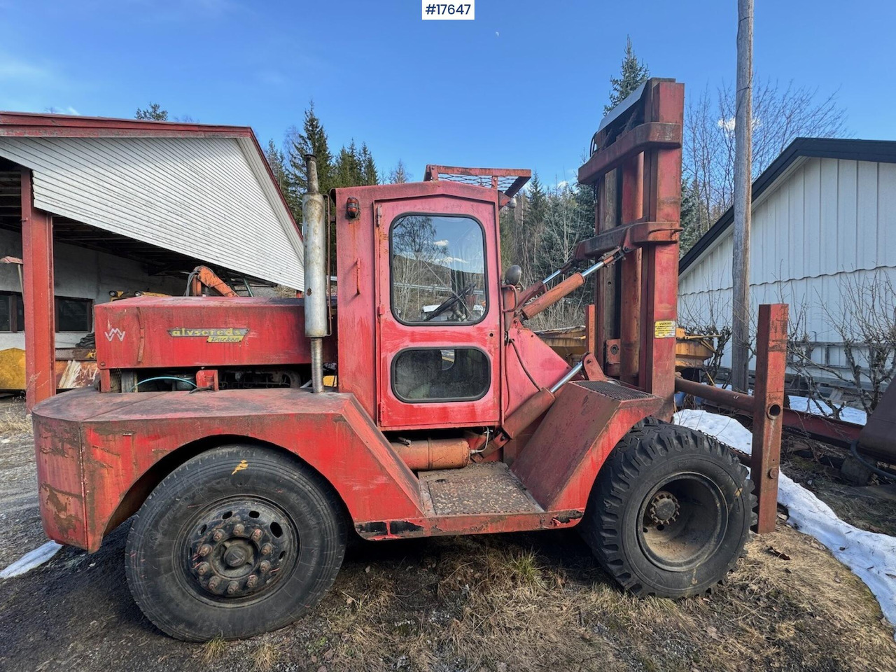 Ålvsereds motvektstruck - Carrello elevatore: foto 3 Ålvsereds motvektstruck - Carrello elevatore: foto 3