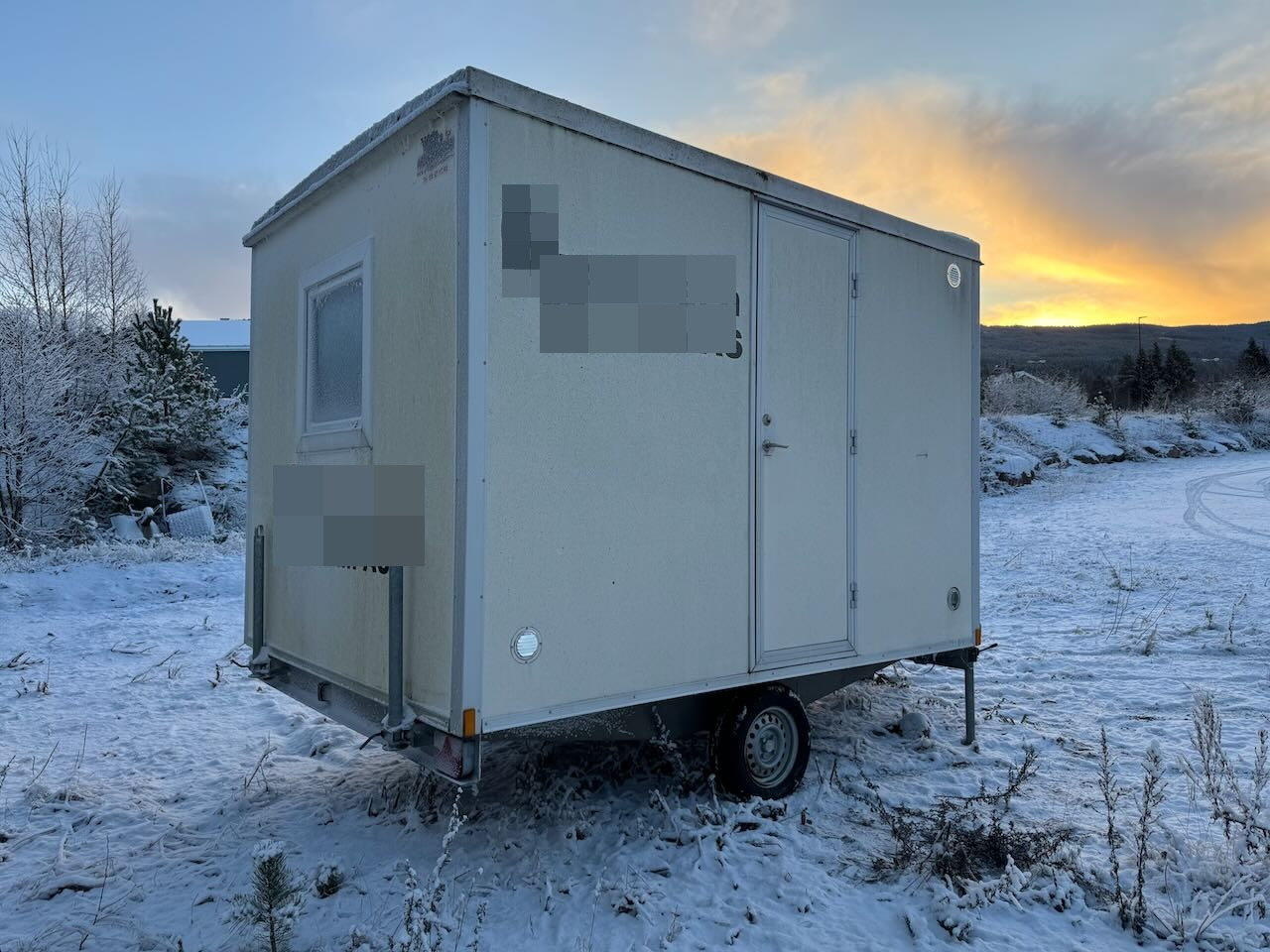 Arbeidsbrakke m/ forbrenningstoalett - Contenitore abitativo: foto 3 Arbeidsbrakke m/ forbrenningstoalett - Contenitore abitativo: foto 3