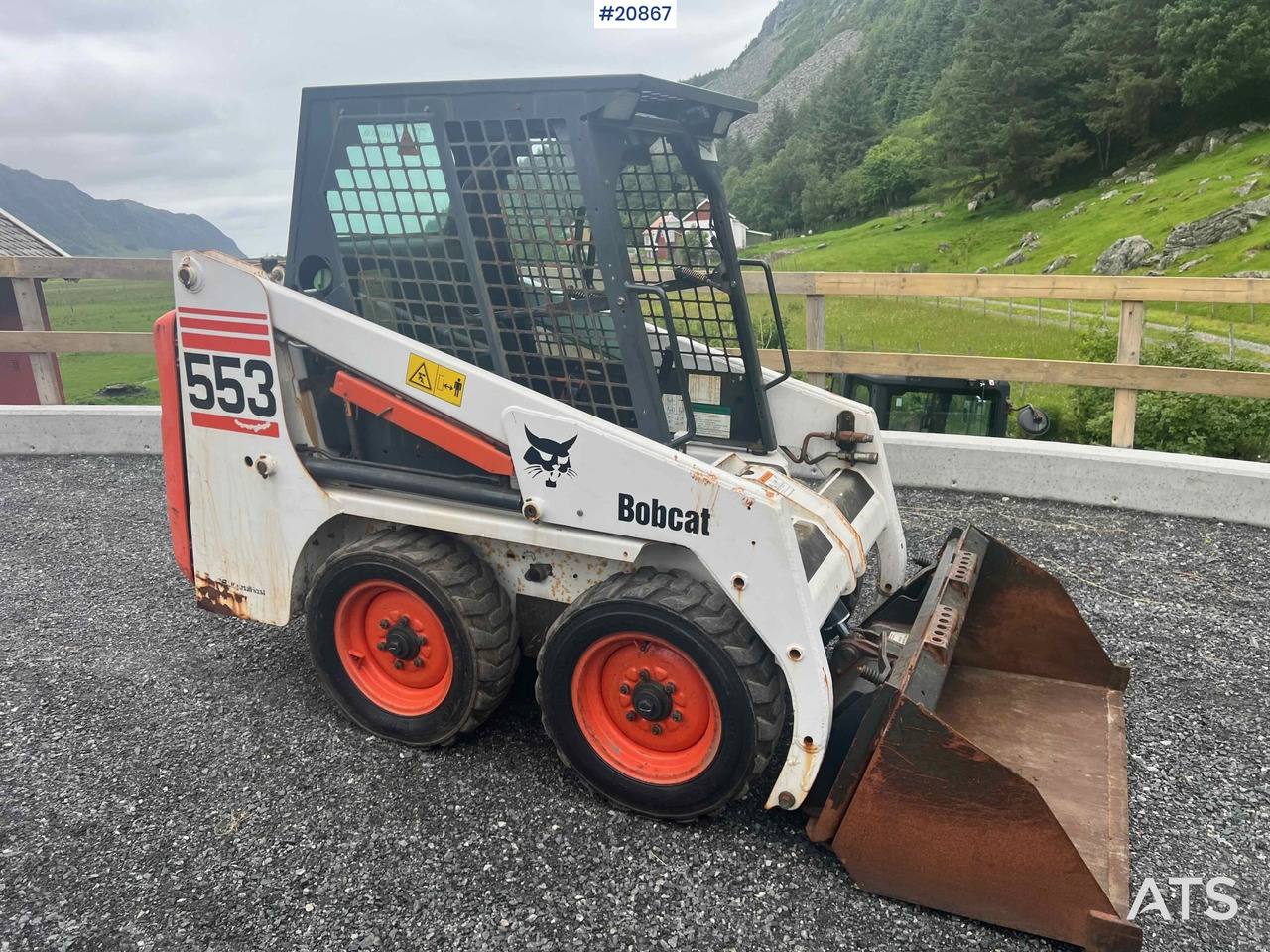 Bobcat 553 - Minipala: foto 3 Bobcat 553 - Minipala: foto 3