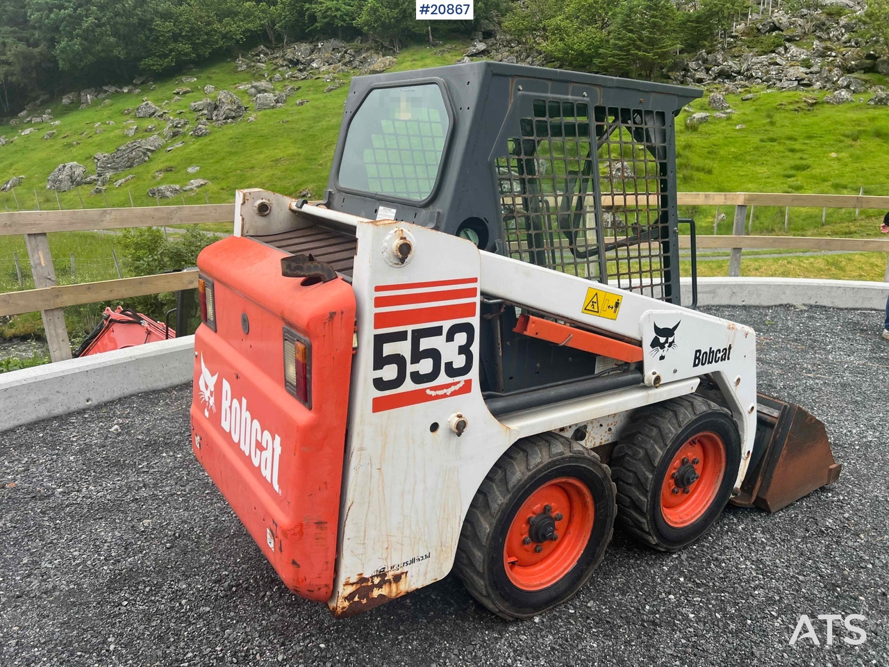 Bobcat 553 - Minipala: foto 5 Bobcat 553 - Minipala: foto 5