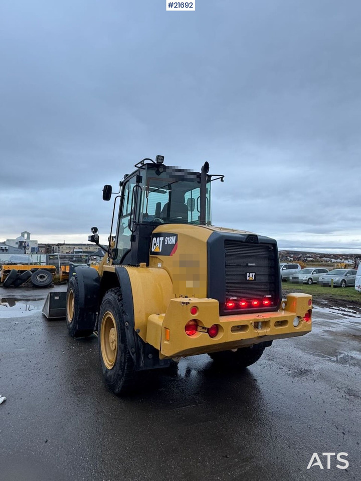 CAT 918M hjullaster m/ planering skuffe, klappvinge skuffe og snøfres. SE VIDEO - Pala gommata: foto 4 CAT 918M hjullaster m/ planering skuffe, klappvinge skuffe og snøfres. SE VIDEO - Pala gommata: foto 4