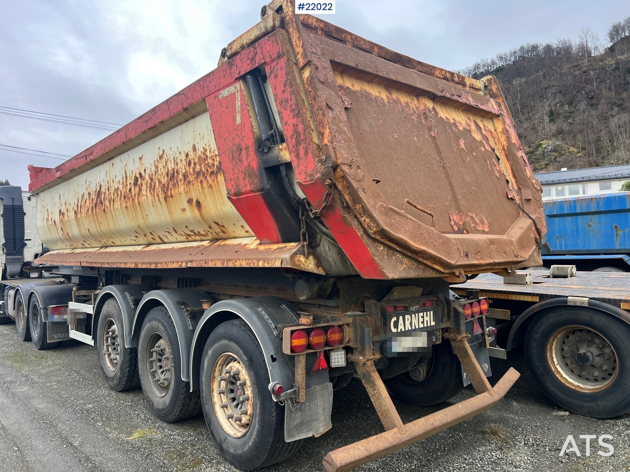 Carnehl 3 aklset tippsemi rep.objekt - Rimorchio ribaltabile: foto 3 Carnehl 3 aklset tippsemi rep.objekt - Rimorchio ribaltabile: foto 3