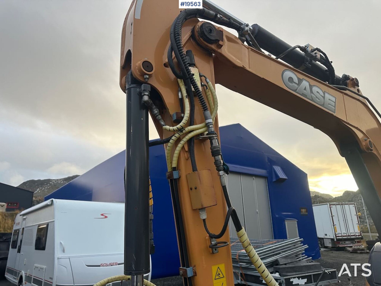 Case CX50B gravemaskin m/ rototilt, hammer, klype og 3 skuffer. Lavt timetall! - Escavatore: foto 5 Case CX50B gravemaskin m/ rototilt, hammer, klype og 3 skuffer. Lavt timetall! - Escavatore: foto 5