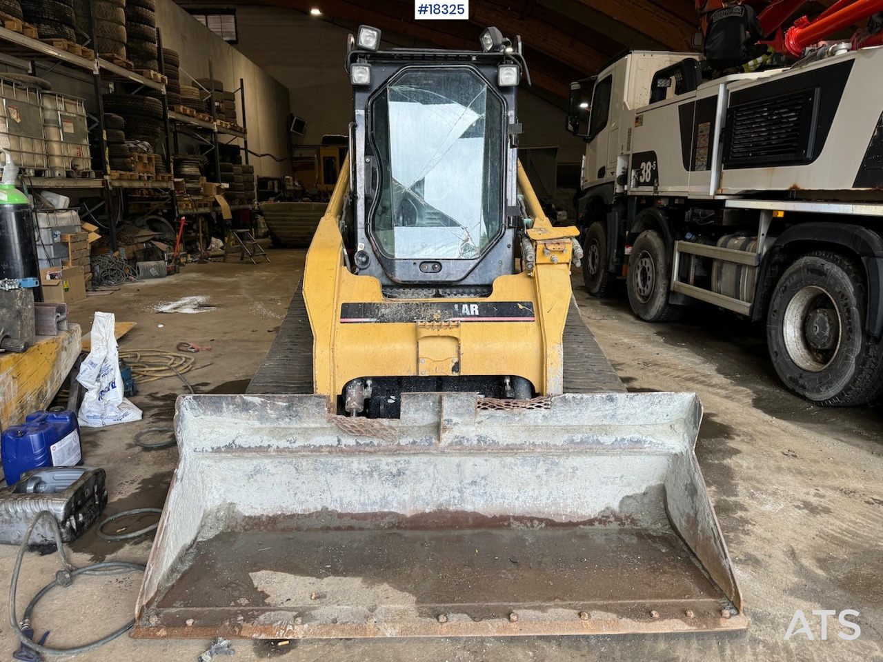 Minipala Caterpillar 287B: foto 10