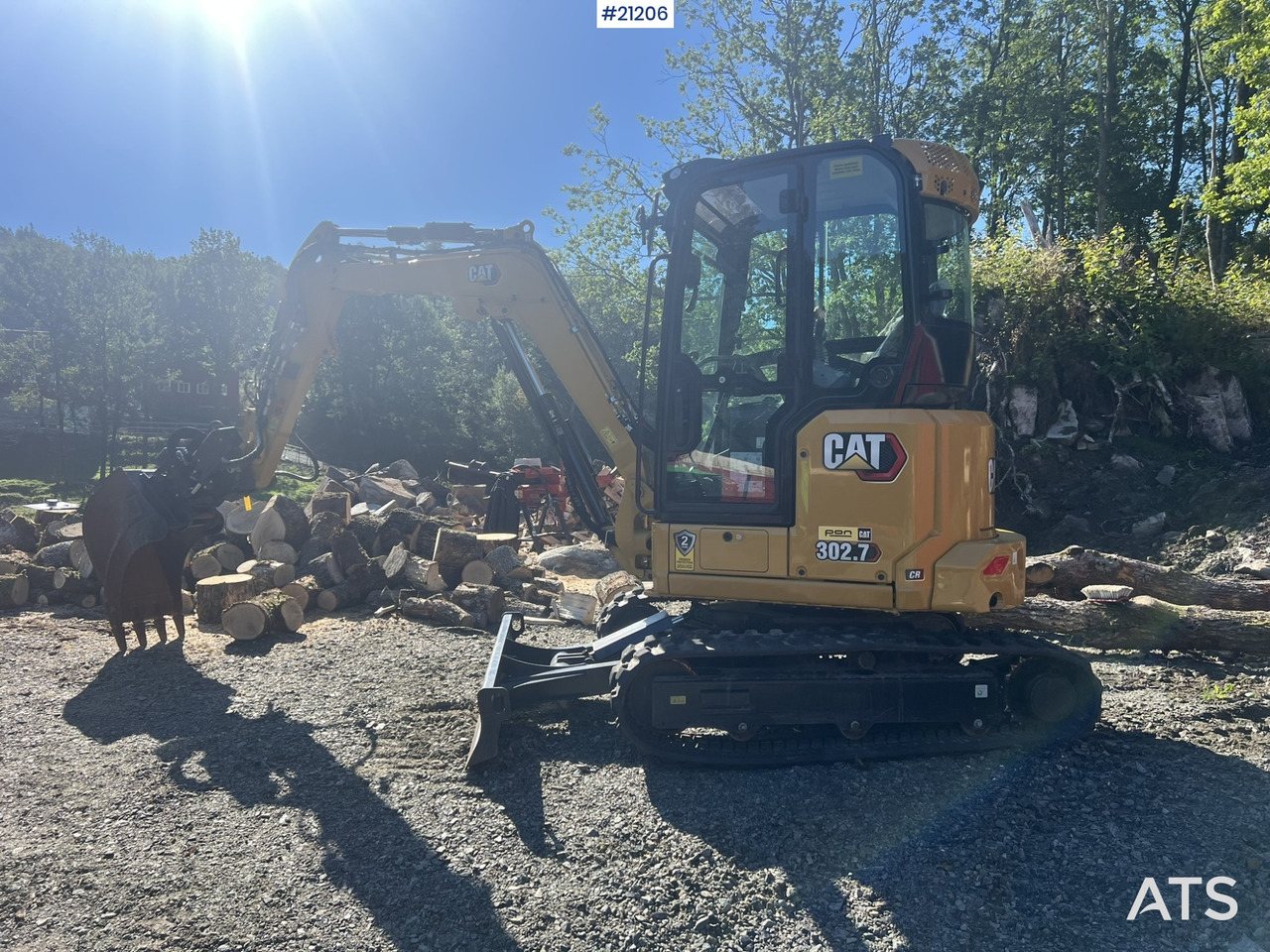 Caterpillar 302.7 CR - Miniescavatore: foto 4 Caterpillar 302.7 CR - Miniescavatore: foto 4