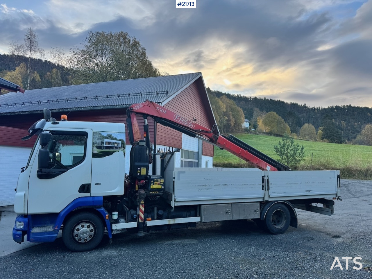 DAF 2012 DAF Fa 45.220 Kranbil. - Camion con gru: foto 4 DAF 2012 DAF Fa 45.220 Kranbil. - Camion con gru: foto 4