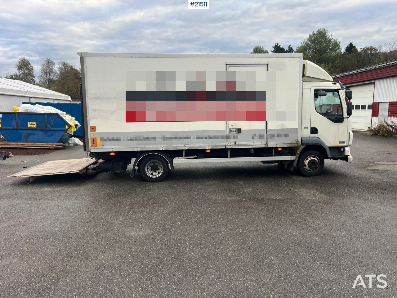 DAF FA 4x2 Skapbil m/ Lift Rep.Objekt - Autocarro furgonato: foto 2 DAF FA 4x2 Skapbil m/ Lift Rep.Objekt - Autocarro furgonato: foto 2