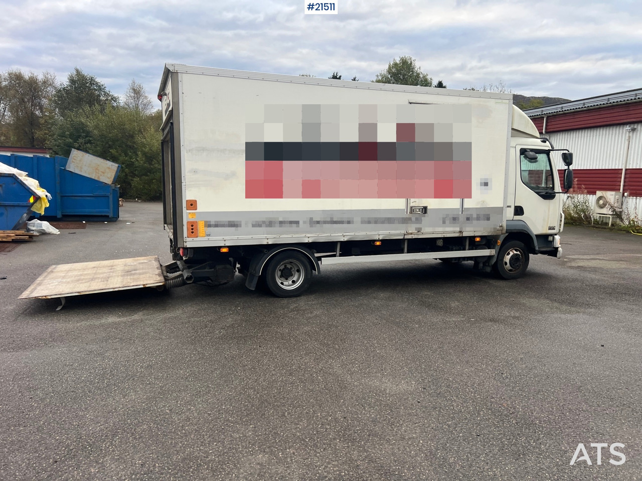DAF FA 4x2 Skapbil m/ Lift Rep.Objekt - Autocarro furgonato: foto 3 DAF FA 4x2 Skapbil m/ Lift Rep.Objekt - Autocarro furgonato: foto 3