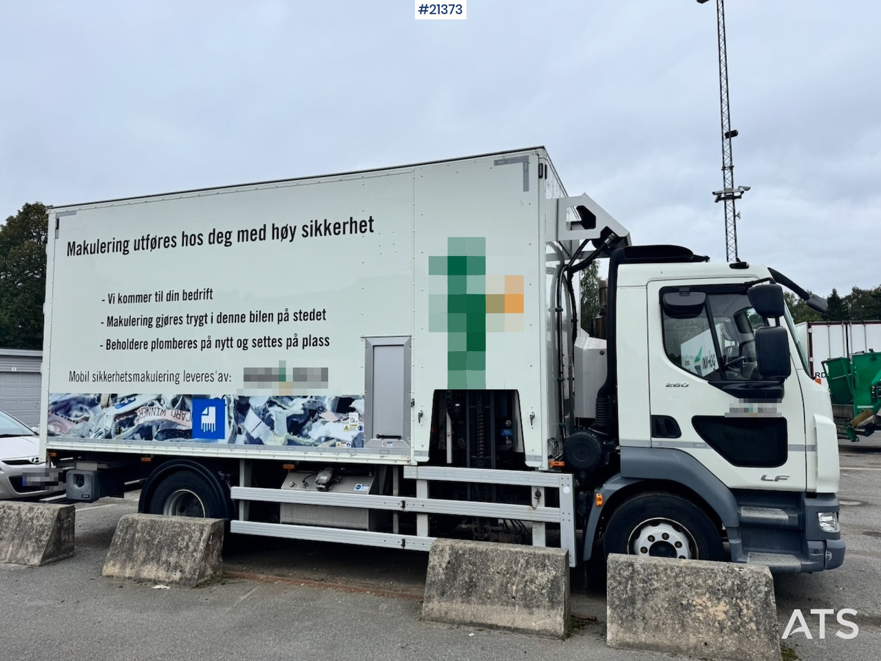 DAF LF 260 Makuleringsbil. 37 000 km! Må Sees! - Trituratore industriale, Camion: foto 5 DAF LF 260 Makuleringsbil. 37 000 km! Må Sees! - Trituratore industriale, Camion: foto 5