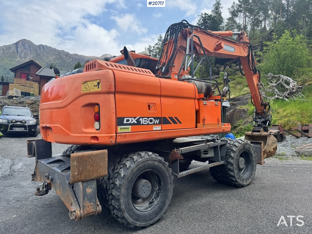 Doosan DX140W-3 - Escavatore: foto 5 Doosan DX140W-3 - Escavatore: foto 5