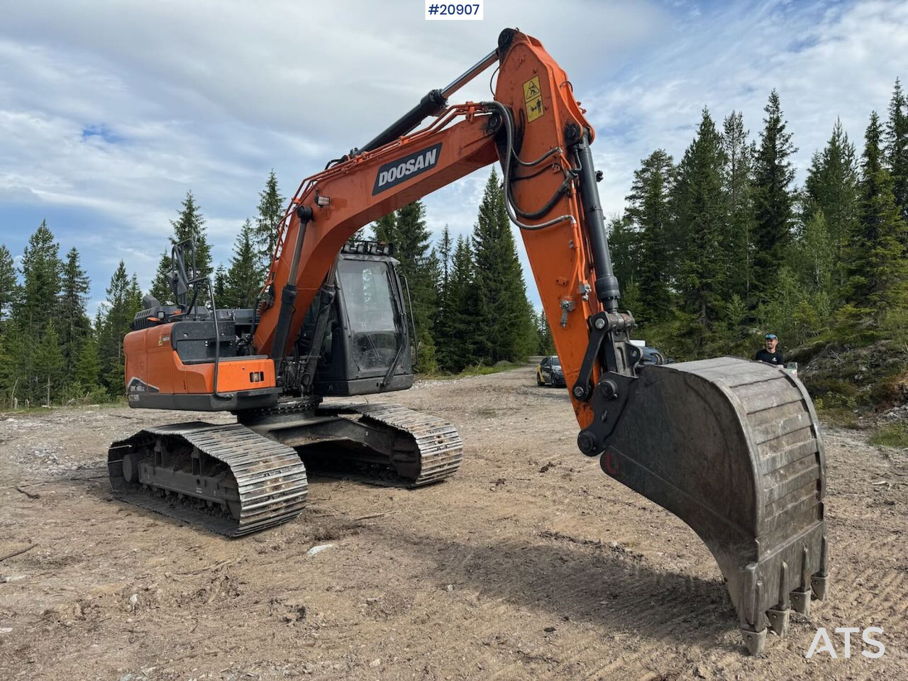 Doosan DX160LC Beltegraver – Rotortilt og 2 skuffer - Escavatore cingolato: foto 4 Doosan DX160LC Beltegraver – Rotortilt og 2 skuffer - Escavatore cingolato: foto 4