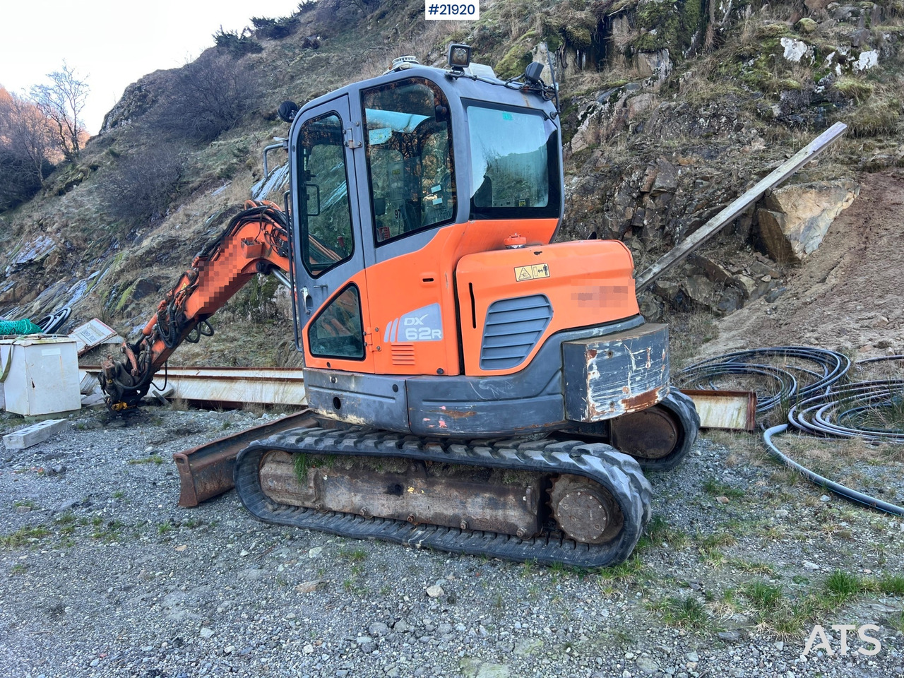 Doosan DX62R-3 gravemaskin m/ rototilt, pusseskuffe og graveskuffe - Escavatore cingolato: foto 4 Doosan DX62R-3 gravemaskin m/ rototilt, pusseskuffe og graveskuffe - Escavatore cingolato: foto 4