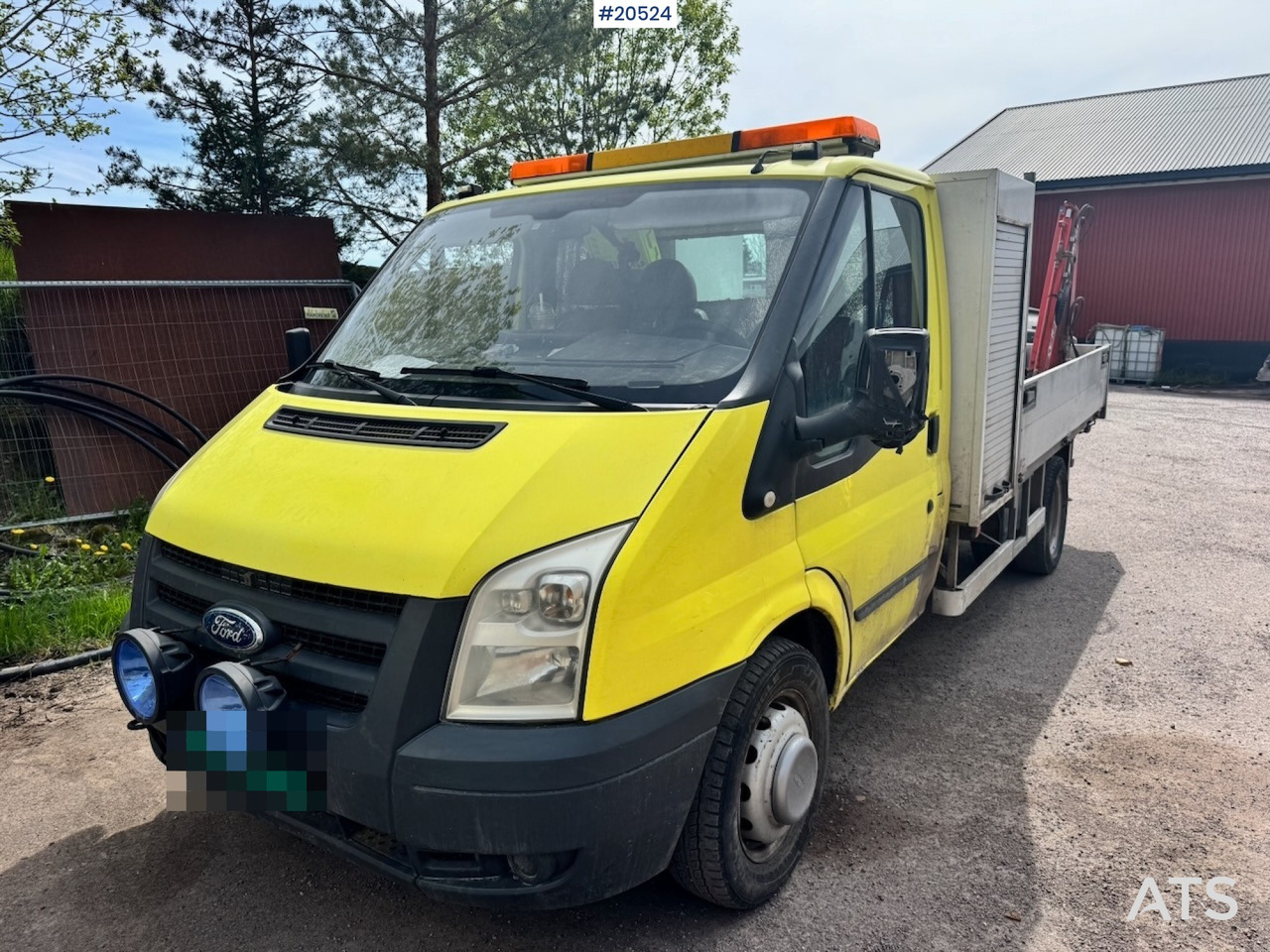 Ford TRANSIT - Furgone con cassone fisso, Camion con gru: foto 1 Ford TRANSIT - Furgone con cassone fisso, Camion con gru: foto 1