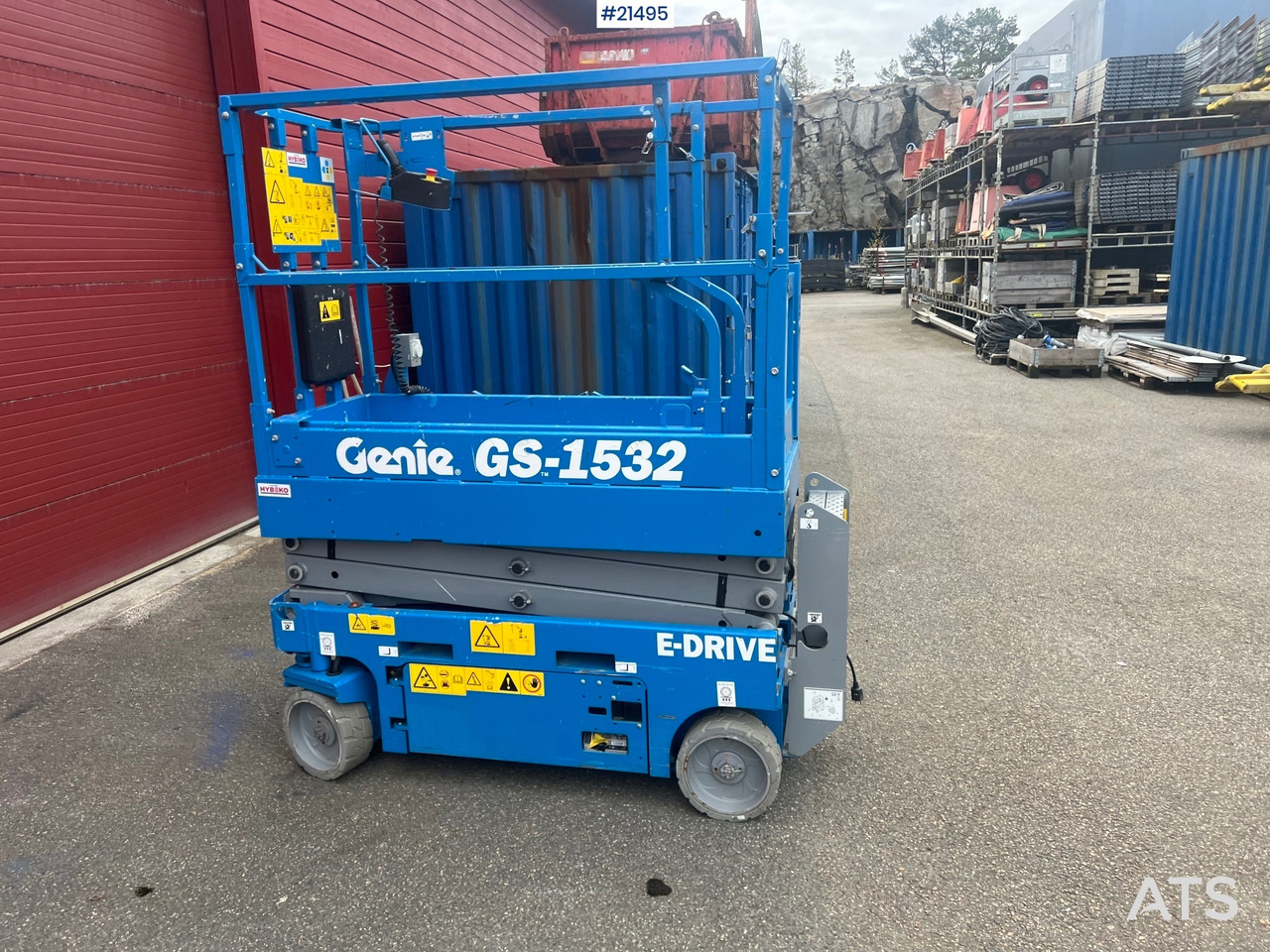 Genie GS-1532 - Piattaforma a pantografo: foto 1 Genie GS-1532 - Piattaforma a pantografo: foto 1