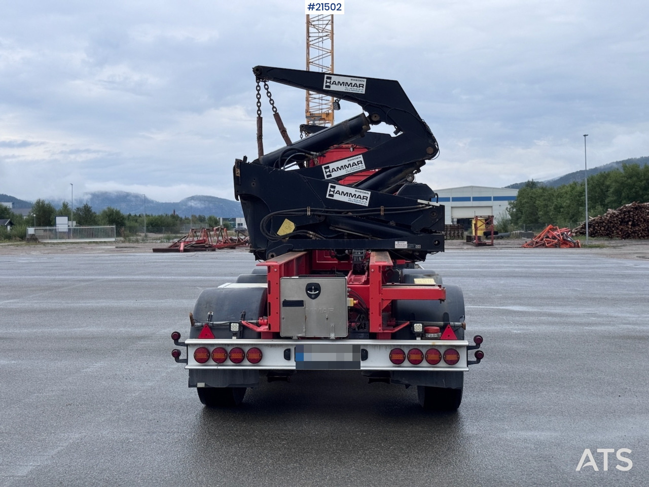 Hammar 195 S Sidelaster - Semirimorchio telaio: foto 5 Hammar 195 S Sidelaster - Semirimorchio telaio: foto 5