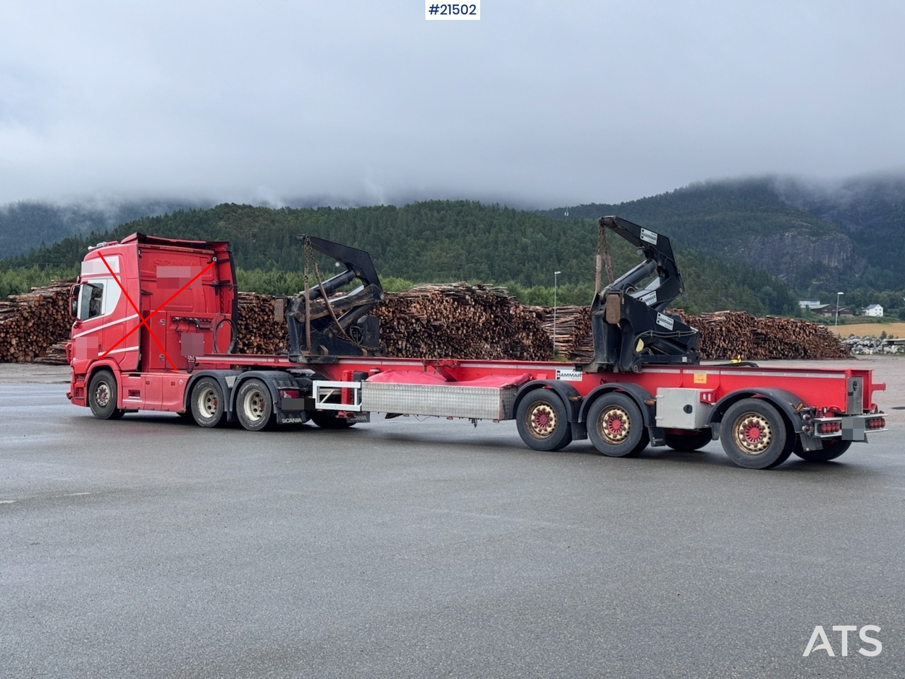 Hammar 195 S Sidelaster - Semirimorchio telaio: foto 4 Hammar 195 S Sidelaster - Semirimorchio telaio: foto 4