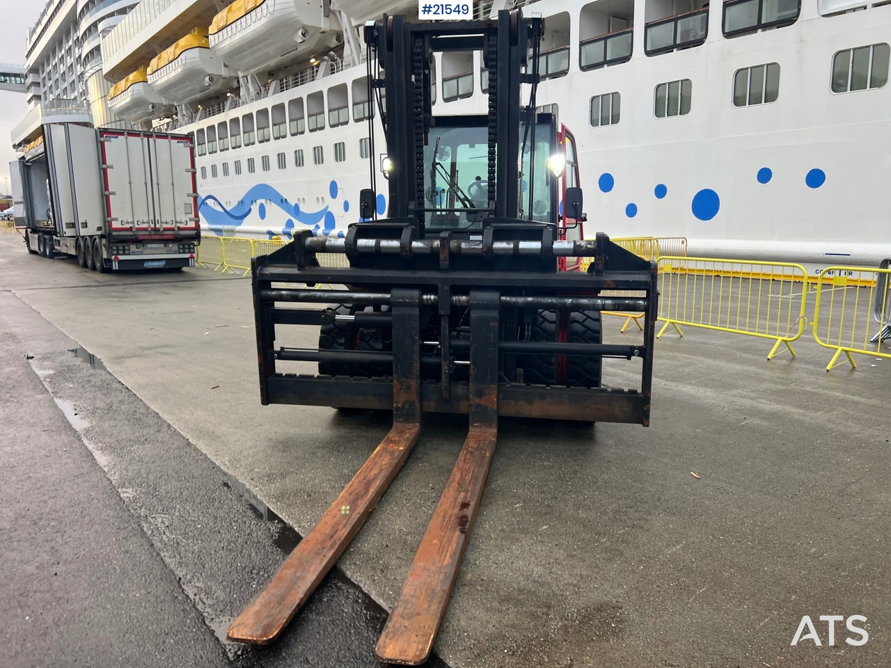 Hangcha CPCD120 Gaffeltruck m/ hydrauliske gafler, sideforskyvning og lite timer - Carrello elevatore diesel: foto 5 Hangcha CPCD120 Gaffeltruck m/ hydrauliske gafler, sideforskyvning og lite timer - Carrello elevatore diesel: foto 5