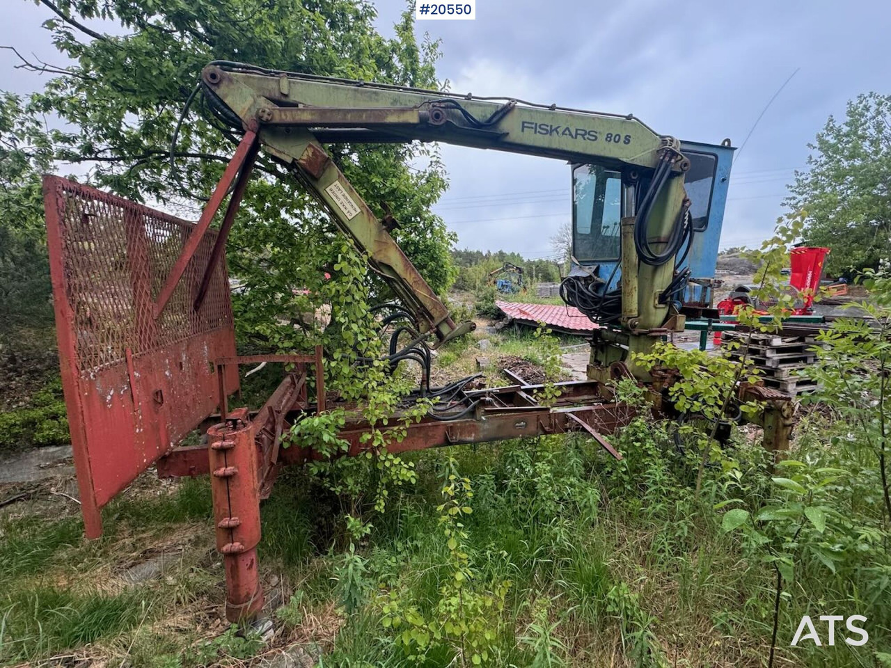 Hiab Fiskars 80S - Gru per autocarro per Macchina da cantiere: foto 4 Hiab Fiskars 80S - Gru per autocarro per Macchina da cantiere: foto 4