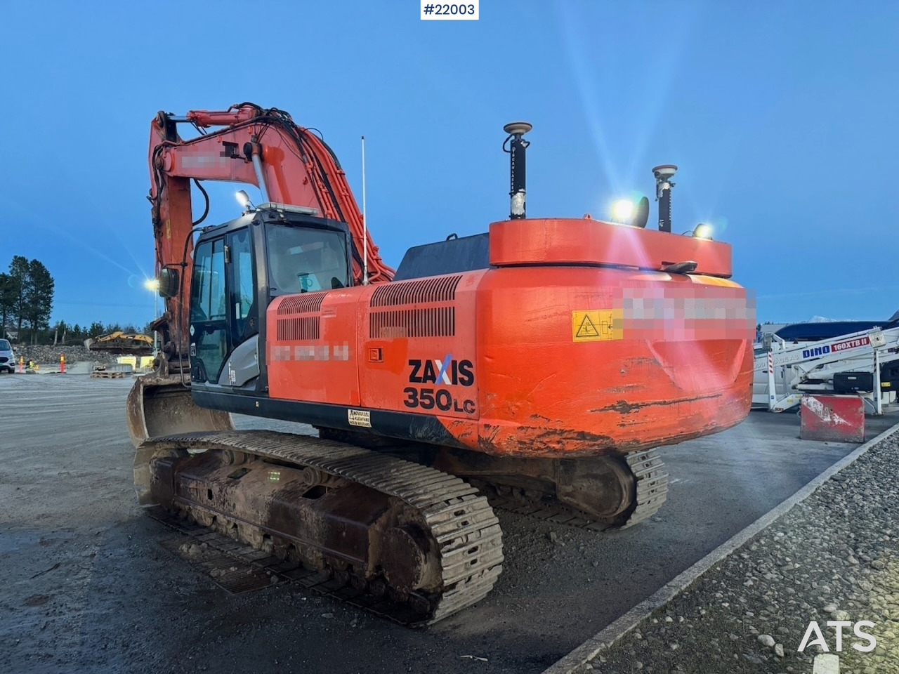 Hitachi 2013 Hitachi ZX350LC-5B Beltegraver m/ Graveskuffe og GPS. - Escavatore: foto 5 Hitachi 2013 Hitachi ZX350LC-5B Beltegraver m/ Graveskuffe og GPS. - Escavatore: foto 5