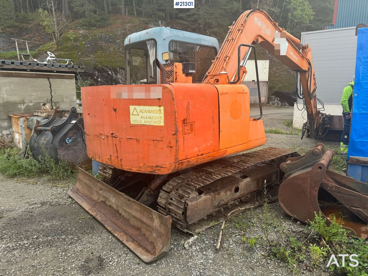Escavatore cingolato Hitachi EX60: foto 7