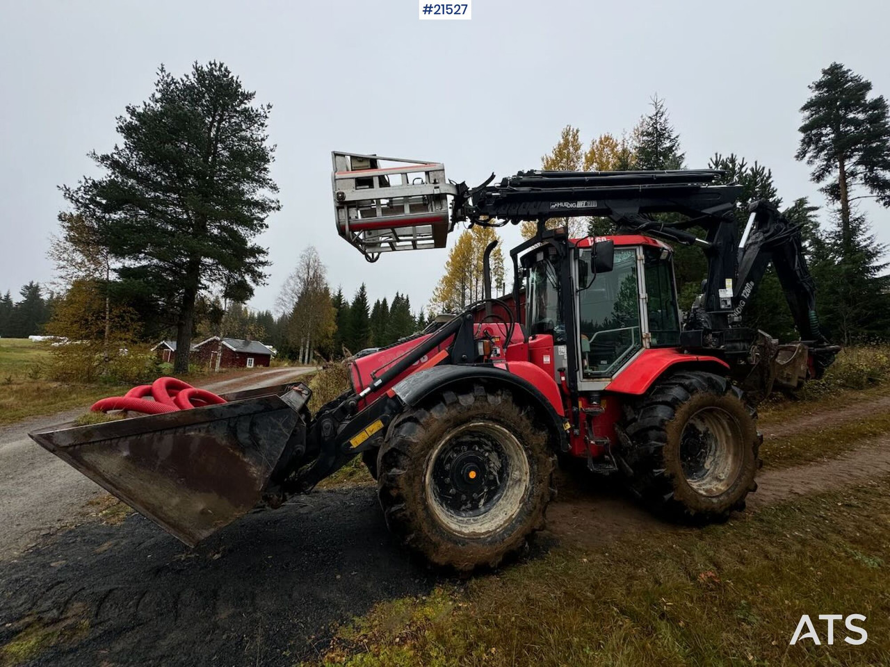 Huddig 1260B Traktorgraver m/ Huddig 2000 lift, tilt og pusseskuffe - Terna: foto 2 Huddig 1260B Traktorgraver m/ Huddig 2000 lift, tilt og pusseskuffe - Terna: foto 2