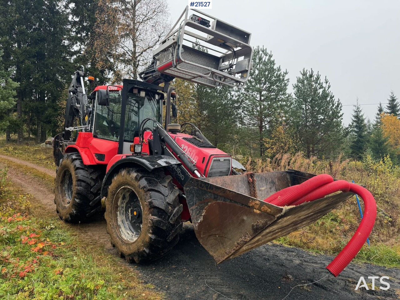 Huddig 1260B Traktorgraver m/ Huddig 2000 lift, tilt og pusseskuffe - Terna: foto 4 Huddig 1260B Traktorgraver m/ Huddig 2000 lift, tilt og pusseskuffe - Terna: foto 4