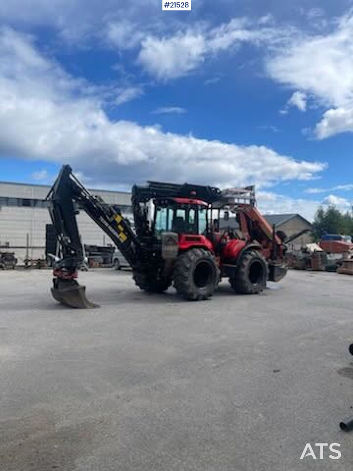 Huddig 1260C Traktorgraver m/ Palfinger kran, Lift, rototilt og skuffe - Terna: foto 5 Huddig 1260C Traktorgraver m/ Palfinger kran, Lift, rototilt og skuffe - Terna: foto 5
