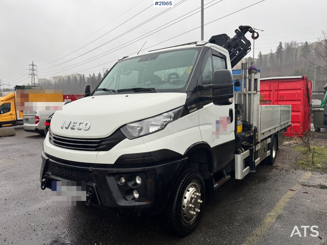 Iveco 70w - Camion con gru: foto 1 Iveco 70w - Camion con gru: foto 1