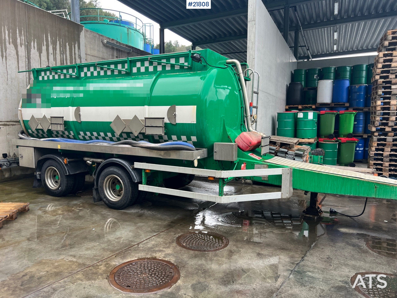 Jyki 2002 jyki ts2-15cr 2 akslet tankhenger rep.objekt - Rimorchio cisterna: foto 1 Jyki 2002 jyki ts2-15cr 2 akslet tankhenger rep.objekt - Rimorchio cisterna: foto 1