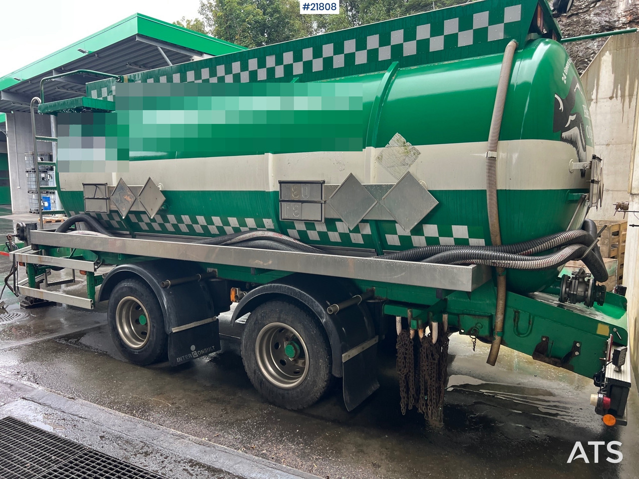 Jyki 2002 jyki ts2-15cr 2 akslet tankhenger rep.objekt - Rimorchio cisterna: foto 2 Jyki 2002 jyki ts2-15cr 2 akslet tankhenger rep.objekt - Rimorchio cisterna: foto 2