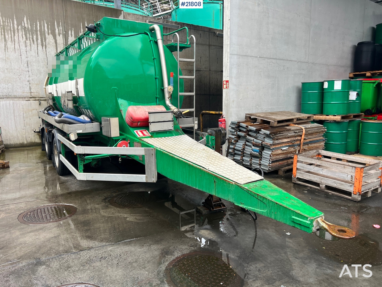 Jyki 2002 jyki ts2-15cr 2 akslet tankhenger rep.objekt - Rimorchio cisterna: foto 4 Jyki 2002 jyki ts2-15cr 2 akslet tankhenger rep.objekt - Rimorchio cisterna: foto 4