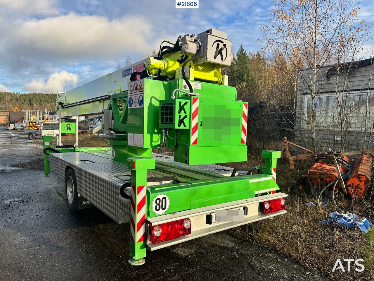Klaas K21-30 Byggekran. 340 timer! - Gru automontante: foto 5 Klaas K21-30 Byggekran. 340 timer! - Gru automontante: foto 5