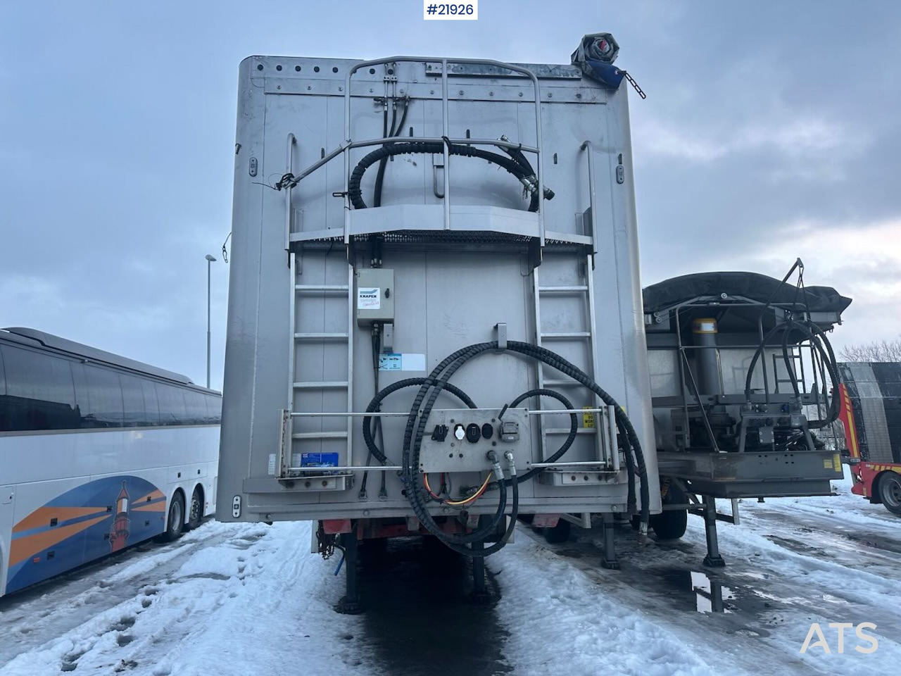 Knapen Kcw Walking floor 33 pallers - Semirimorchio piano mobile: foto 2 Knapen Kcw Walking floor 33 pallers - Semirimorchio piano mobile: foto 2