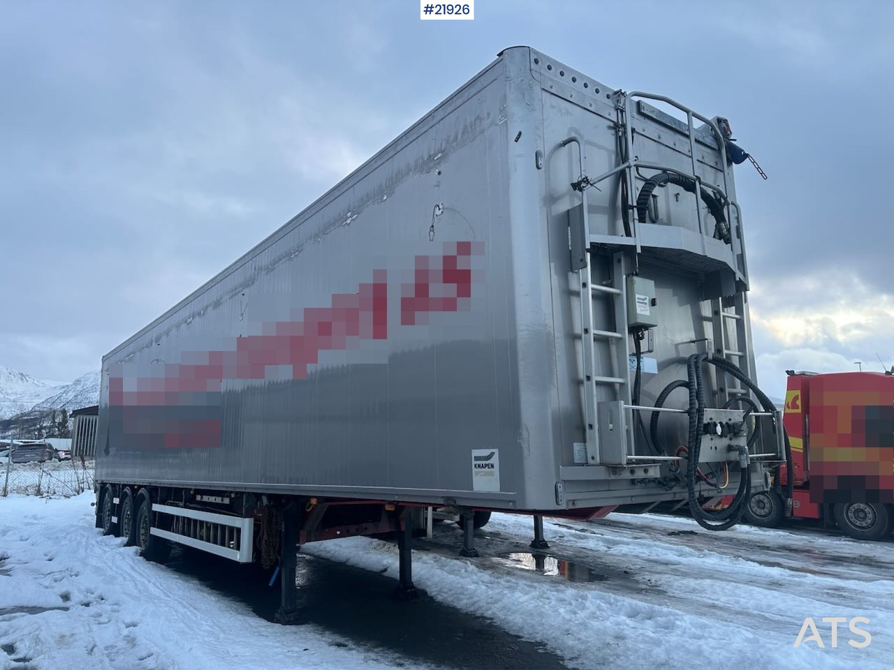 Knapen Kcw Walking floor 33 pallers - Semirimorchio piano mobile: foto 1 Knapen Kcw Walking floor 33 pallers - Semirimorchio piano mobile: foto 1