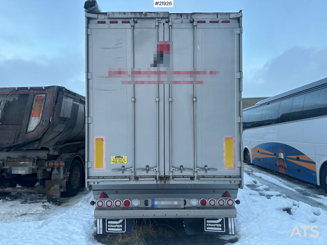 Knapen Kcw Walking floor 33 pallers - Semirimorchio piano mobile: foto 5 Knapen Kcw Walking floor 33 pallers - Semirimorchio piano mobile: foto 5