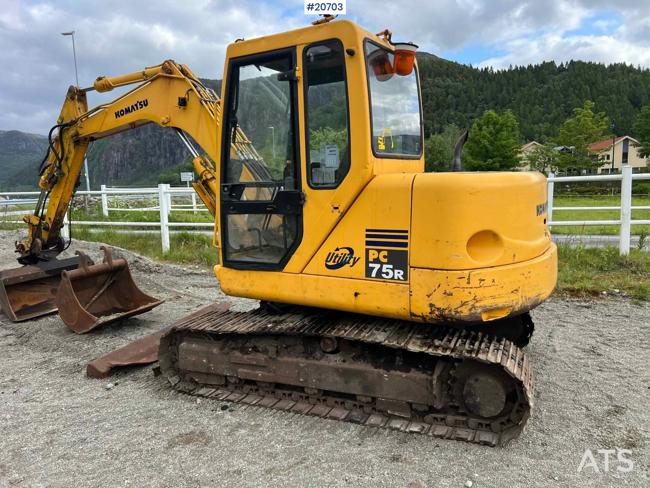 Komatsu PC75 - Escavatore: foto 4 Komatsu PC75 - Escavatore: foto 4