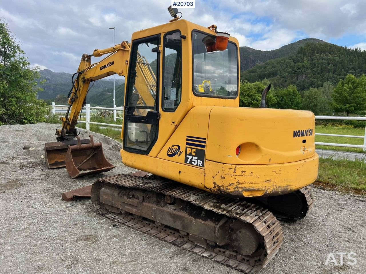 Komatsu PC75 - Escavatore: foto 3 Komatsu PC75 - Escavatore: foto 3