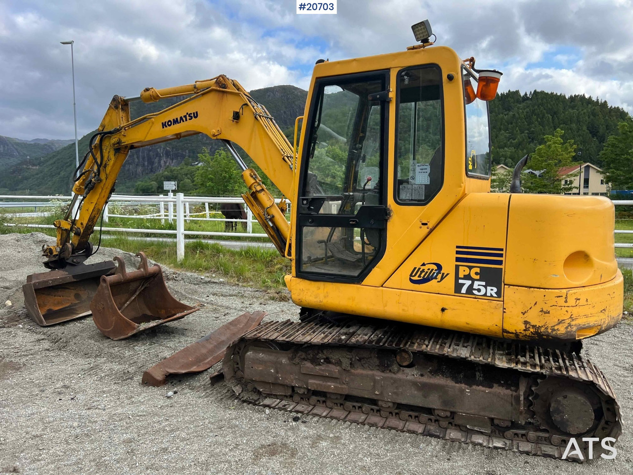 Komatsu PC75 - Escavatore: foto 5 Komatsu PC75 - Escavatore: foto 5